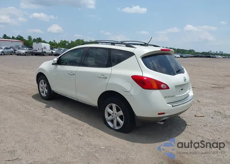 2010 Nissan Murano Sl z USA, uszkodzony, nr VIN JN8AZ1MU2AW007919